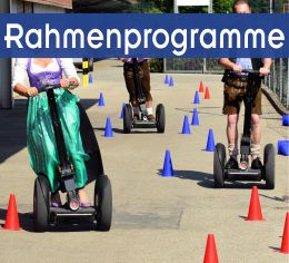 Unterhaltsame Eventmodule und kreative Rahmenprogramme von Schätzl Ereignismanagement für Veranstaltungen in Bayern.