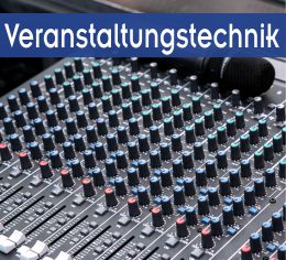 Professionelle Veranstaltungstechnik mit Beleuchtung und Tonanlage von Schätzl Ereignismanagement in Bayern.