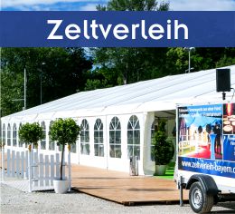 Exklusives Eventzelt und Zeltverleih von Schätzl Ereignismanagement für Firmenevents in Bayern.