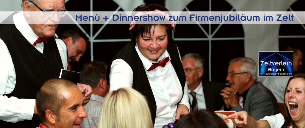 Full-Service-Eventmanagement: Dinnershow in Königsdorf Exklusive Gastro-Dinnershow zum Firmenjubiläum im festlichen Galazelt in Königsdorf Oberbayern – Konzeption und Event-Service von Schätzl Ereignismanagement, Ihrer Eventagentur für den Raum München.