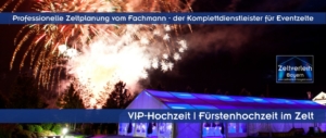 Spektakuläres Pracht-Feuerwerk über einer illuminierten VIP-Galazeltlandschaft – hochexklusive Großveranstaltung, diskret und schlüsselfertig geplant von Schätzl Ereignismanagement, Ihrer Eventagentur für München.
